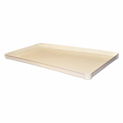 TOTELINE 6090012232 Tray White 46 3/4 in 22 7/8 in