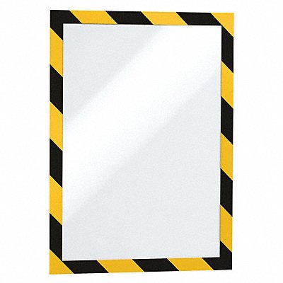 GRAINGER 4770130 Sign Holder 8-1/2 x 11 PVC PK2