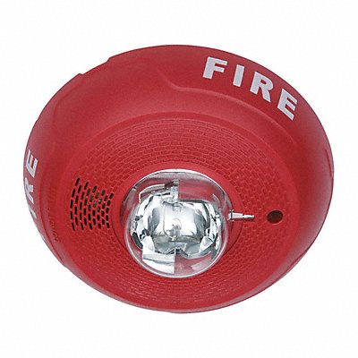 SYSTEM SENSOR PC4RL Horn Strobe Marked Fire Wall or Ceiling