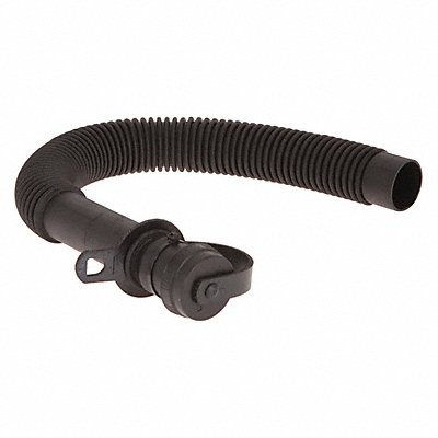 TENNANT 9017507 Drain Hose 8 5/8 in W Blk