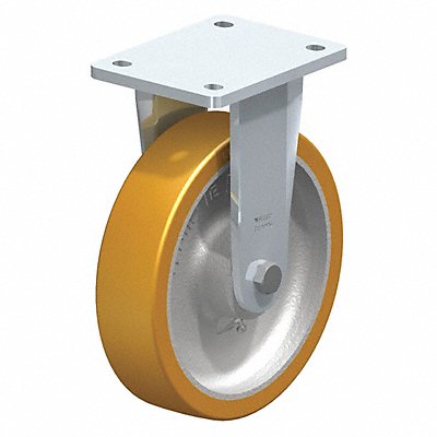 GRAINGER BOGTH200K Standard Plate Castor Rigid 2200 lb.