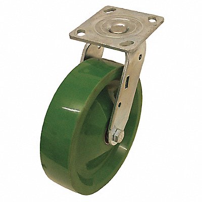 GRAINGER P21SU080K14 Standard Plate Castor Swivel 1000 lb.