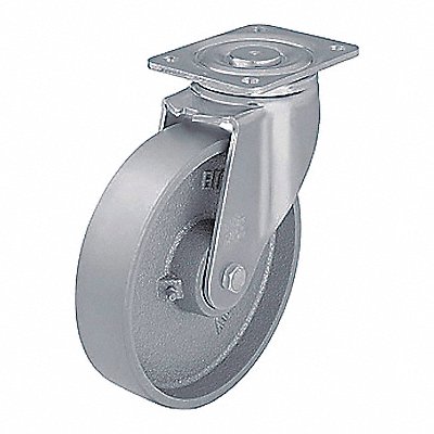 GRAINGER LHG150K Standard Plate Castor Swivel 1980 lb.