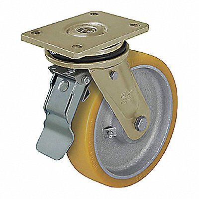 GRAINGER LSGTH202KST Standard Plate Castor Swivel 3525 lb.