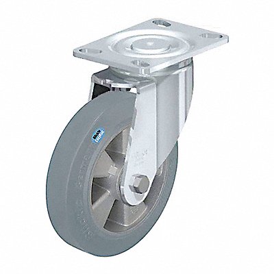 GRAINGER LHALEV200K16SG Standard Plate Castor Swivel 1100 lb.