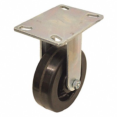 GRAINGER P23RPH080R16 Standard Plate Castor Rigid 1400 lb.
