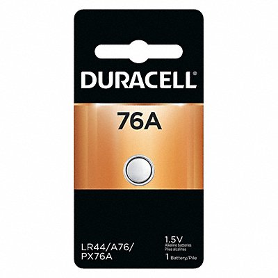 DURACELL PX76A675 Button Battery Alkaline 1.5VDC 76A