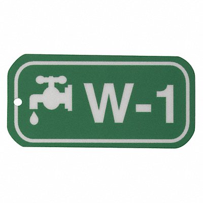 BRADY 105684 Lockout Tag 1-1/2 Hx3 W 1/8 Hole Sz PK25