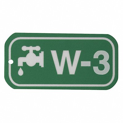 BRADY 105646 Lockout Tag 1-1/2 H x 3 W 1/8 Hole PK5