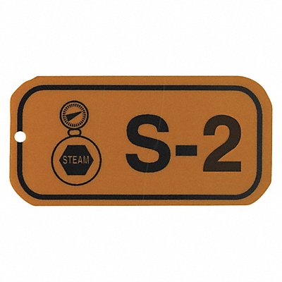 BRADY 105660 Lockout Tag 1-1/2 H x 3 W 1/8 Hole Sz