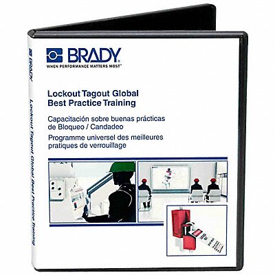 BRADY 132427 Training DVD Lockout Tagout