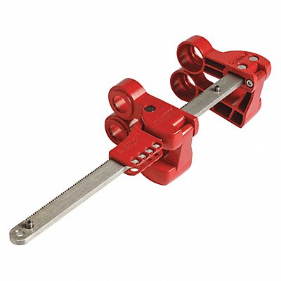 BRADY 149228 Blind Flange Lockout Device Red