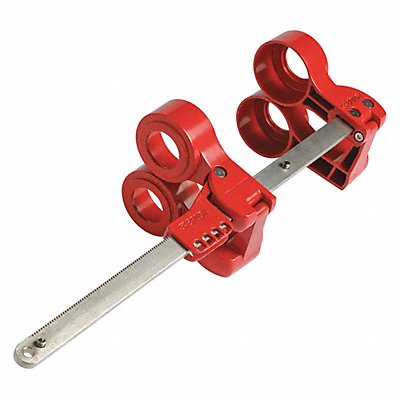 BRADY 149229 Blind Flange Lockout Device Red