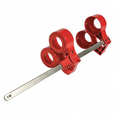 BRADY 149230 Blind Flange Lockout Device Red