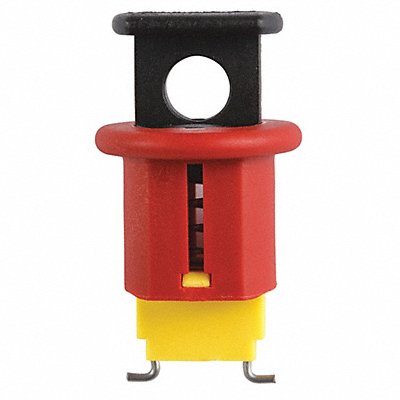 BRADY 149434 Miniature Circuit Brker Lockout Red PK6