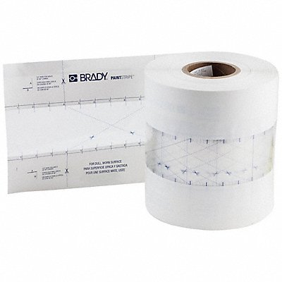 BRADY 148821 Floor Stencil Polyester 5 Overall H