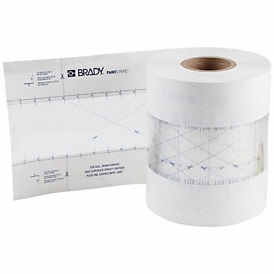 BRADY 148807 Floor Stencil Polyester 6 Overall H