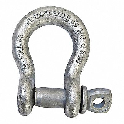 CROSBY 1017582 Anchor Shackle 25 000 lb Alloy Steel