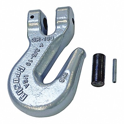 CROSBY 1049638 Grab Hook Alloy Steel 3/8 in 8 000 lb