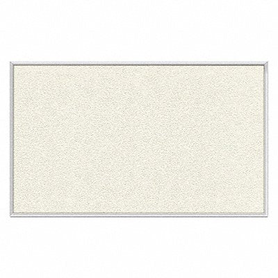 GHENT 1623185 Bulletin Board 36 in W 24 in H Ivory