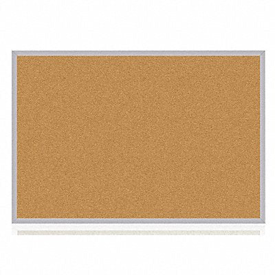 GHENT AK410 Bulletin Board 120-1/2 in W Natural