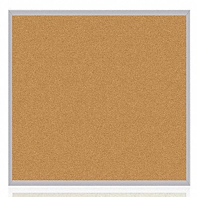 GHENT AK44 Bulletin Board 48-1/2 in W Natural
