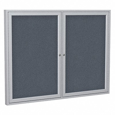 GHENT PA23660F91 Message Center 60 W 36 H Grey