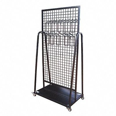 WESTWARD 48GE61 Lng Hndl Tol Rck 24inx72inx36in Black
