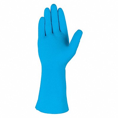 MCR SAFETY 5300L J4442 Chemical Gloves L 12 in L Nitrile PR