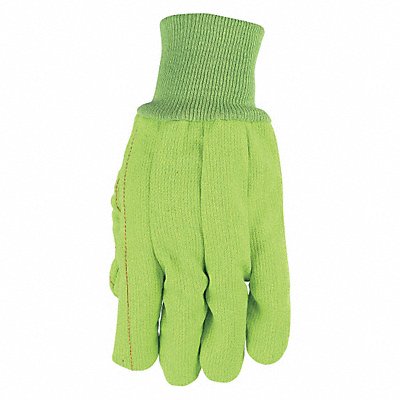 MCR SAFETY 9018CDG Knit Gloves 10 L High Vis Green PK12