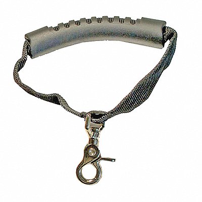 EZ WRAP N GO EZWRAPNGOHANDLE Hook & Loop Cinch Strap 7 in Black