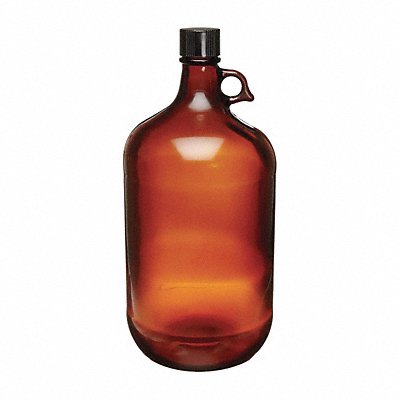 WHEATON 220945 Bottle 174 mm H Amber 76 mm Dia PK24