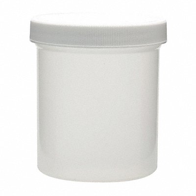WHEATON W209904 Jar 500 mL 99 mm H White PK24
