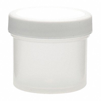 WHEATON W209907 Jar 60 mL 46 mm H White PK48