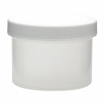 WHEATON W209909 Jar 250 mL 64 mm H White PK36