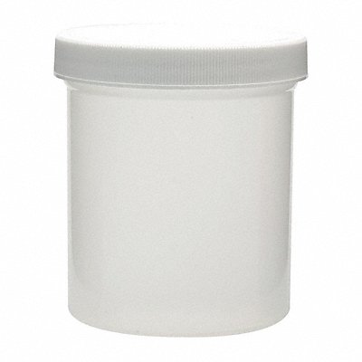 WHEATON W209910 Jar 500 mL 99 mm H White PK24