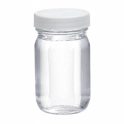 WHEATON W216924 Bottle 84 mm H Clear 52 mm Dia PK24