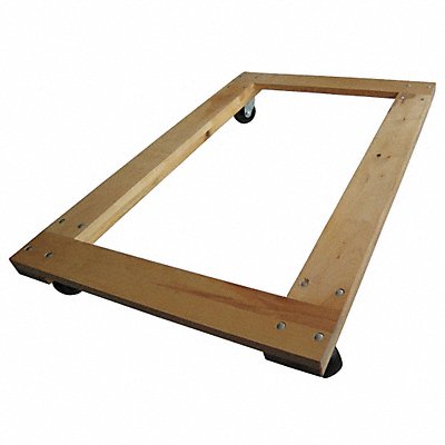 GRAINGER 48J064 General Purpose Dolly 36x24 Hardwood