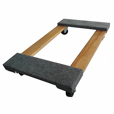 GRAINGER 48J068 General Purpose Dolly 30x18 Carpeted