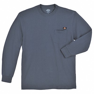 DICKIES WL50DNRGM K7946 Long Sleeve Tee Shirt Cotton Dk Navy M