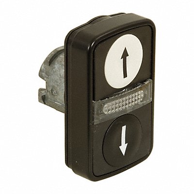 SCHNEIDER ELECTRIC ZB4BW7A17247 MultiheadOperator Blk Wht NoLamp 22mm