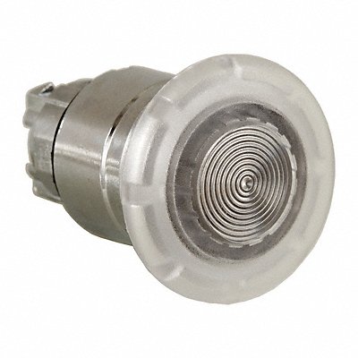 SCHNEIDER ELECTRIC ZB4BW413 Mushroom Head Push Button Wht NoLamp 22mm