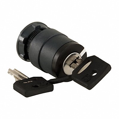 SCHNEIDER ELECTRIC ZB5AG212 Keyed Selector Switch Black 2Pos 22mm