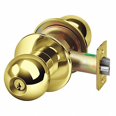 YALE CA5407CKx605 Knob Lockset Mechanical Entrance Grd. 1