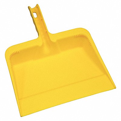 GRAINGER 48LZ18 J4745 Handheld Dust Pan Yellow
