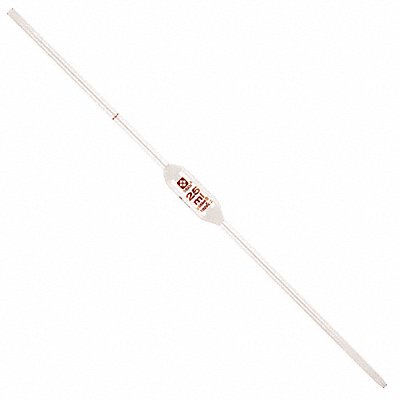 SIBATA 2040253MM Volumetric Pipette 25mL Cap 475mm PK6