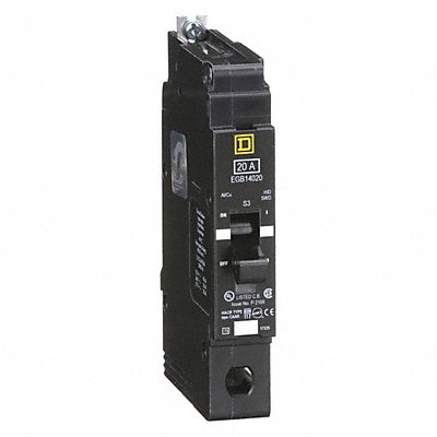 SQUARE D EGB14020 Miniature Circuit Breaker 277V 20A