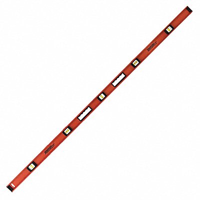 JOHNSON LEVEL 12537200 I-Beam Level Number of Vials 5 72 in L