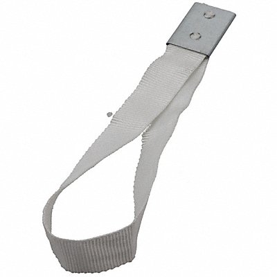 KINEDYNE 1524GRA Door Pull 1 3/16 W Steel Silver
