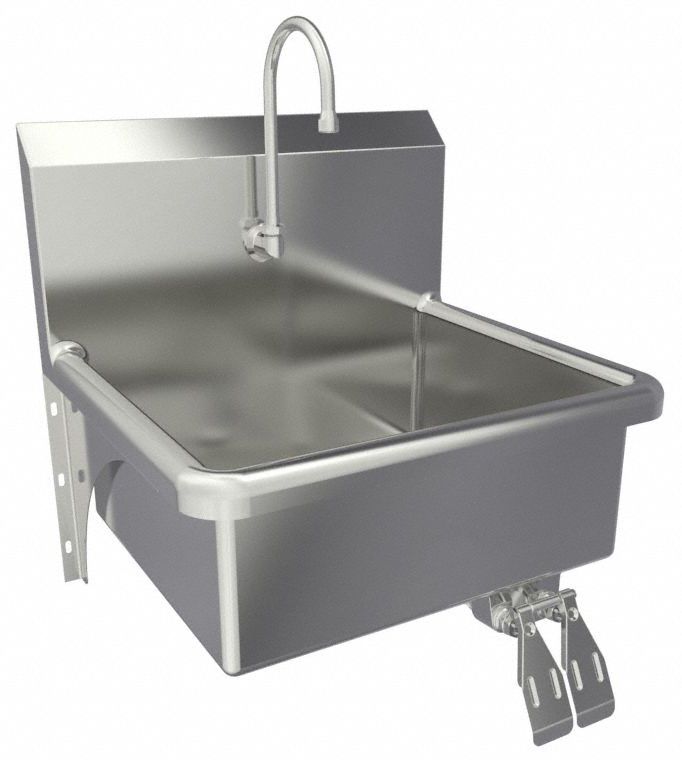 SANI-LAV 50405 Sani-Lav Hand Sink Rectangle 20inx17inx9in
